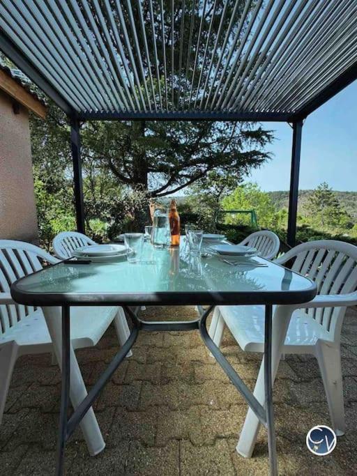 St-Germain - Les Terrasses De L'Ardeche - Piscine Διαμέρισμα Salavas Εξωτερικό φωτογραφία